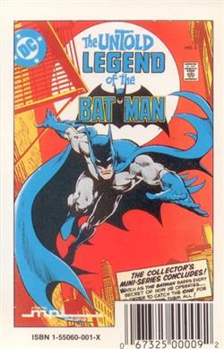 baixar álbum Unknown Artist - The Untold Legend Of The Batman The Man Behind The Mask