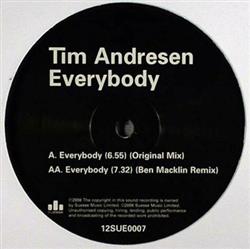 télécharger l'album Tim Andresen - Everybody