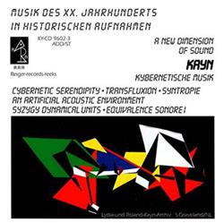 Download Roland Kayn - Kybernetische Musik III Cybernetic Music III