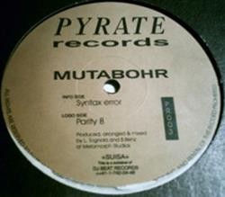 baixar álbum Mutabohr - Parity B Syntax Error