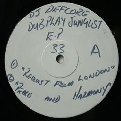 descargar álbum DJ Defcore - Dub Play Junglist