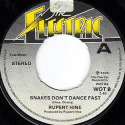 Album herunterladen Rupert Hine - Snakes Dont Dance Fast