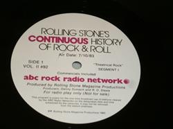 Album herunterladen Various - The Continuous History Of Rock And Roll 92 Theatrical Rock