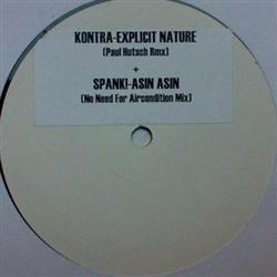 lataa albumi Kontra Spank! - Explicit Nature Asin Asin