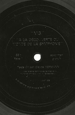 lyssna på nätet Claude Hermann - À La Découverte Du Monde De La Symphonie