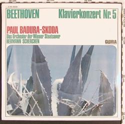 escuchar en línea Beethoven Paul BaduraSkoda Das Orchester Der Wiener Staatsoper, Hermann Scherchen - Klavierkonzert Nr 5