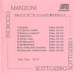 lataa albumi Incrocio Manzoni - Sottozero