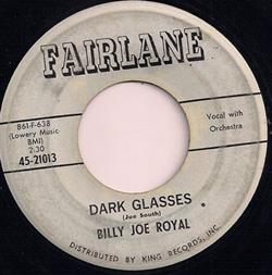 baixar álbum Billy Joe Royal - Dark Glasses Perhaps
