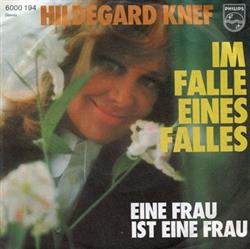télécharger l'album Hildegard Knef - Im Falle Eines Falles