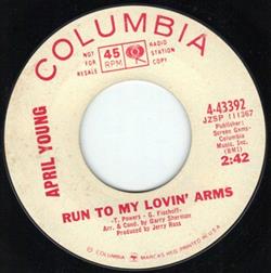 Download April Young - Run To My Lovin Arms Youre The One