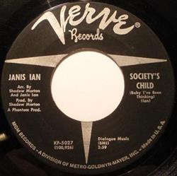 télécharger l'album Janis Ian - Societys Child Baby Ive Been Thinking