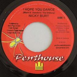 lytte på nettet Nicky Burt Heather Cummings - I Hope You Dance