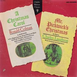 télécharger l'album Charles Laughton, Ronald Colman - A Christmas Carol Mr Pickwicks Christmas