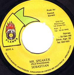 télécharger l'album Sebastian - Mr Speaker
