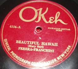 lyssna på nätet Ferera And Franchini - Beautiful Hawaii Wailana Waltz