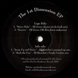 online anhören DJ Gruve DJ Ricochet - The 1st Dimension EP