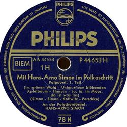 online luisteren HansArno Simon - Mit Hans Arno Simon Im Polkaschritt