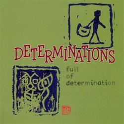 lataa albumi Determinations - Full Of Determination