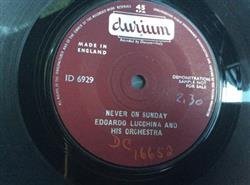 ouvir online Edoardo Lucchina And His Orchestra - Never On Sunday