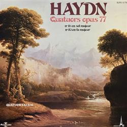 télécharger l'album Haydn, Quatuor Tatrai - Quatuors Opus 77