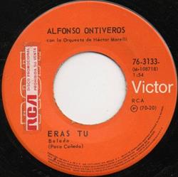 online anhören Alfonso Ontiveros - Eras Tu