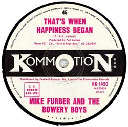 Download Mike Furber And The Bowery Boys - You