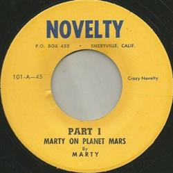 lataa albumi Marty - Marty On Planet Mars