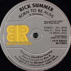 Download Rick Summer - Born To Be Alive