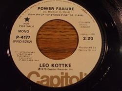 descargar álbum Leo Kottke - Power Failure