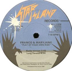 descargar álbum Franco & Maryjane - Play At Your Own Risk