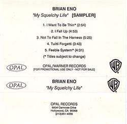 ladda ner album Brian Eno - My Squelchy Life SAMPLER