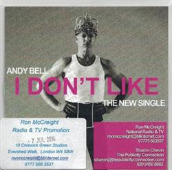 baixar álbum Andy Bell - I Dont Like