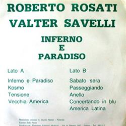 Album herunterladen Roberto Rosati, Valter Savelli - Inferno E Paradiso