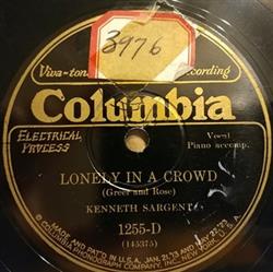 descargar álbum Kenneth Sargent - Lonely In A Crowd Four Walls
