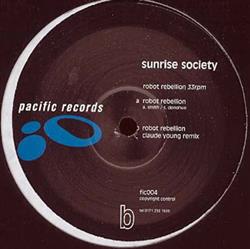 descargar álbum Sunrise Society - Robot Rebellion