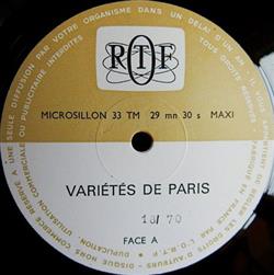 Download Various - Variétés De Paris