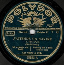 Download Lys Gauty - JAttends Un Navire
