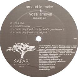 télécharger l'album Arnaud Le Texier & Yossi Ämoyal - Samstag EP