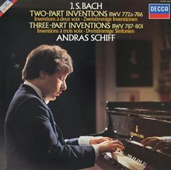 Download JS Bach András Schiff - Two Part Inventions BWV 772a 786 Three Part Inventions BWV 787 801