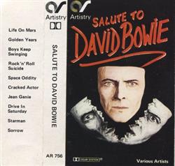 Download Richard Franklin , Alan Caddy Orchestra - Salute To David Bowie