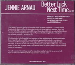 lytte på nettet Jennie Arnau - Better Luck Next Time