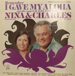 Download Nina Kealiiwahamana & Charles KL Davis - Remember I Gave My Aloha And Other Songs By R Alex Anderson