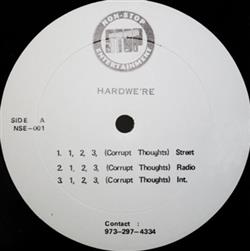 descargar álbum Hardwe're - 1 2 3 Corrupt Thoughts Callen You Out