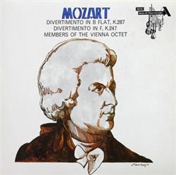 Download Mozart, Members Of The Vienna Octet - Divertimento In B Flat K287 Divertimento In F K247