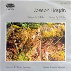 escuchar en línea Joseph Haydn, Orchester Der Wiener Staatsoper , Dirigent Hermann Scherchen - Symphonies N 93 And 94