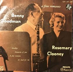 descargar álbum Benny Goodman, Rosemary Clooney - A Fine Romance