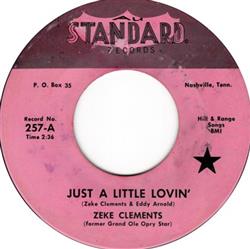 last ned album Zeke Clements - Just A Little Lovin