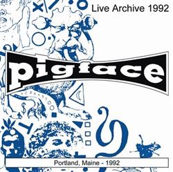lyssna på nätet Pigface - Portland Maine 1992