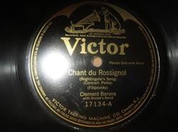 lataa albumi Clement Barone Neapolitan Trio - Chant Du Rossignol Serenata