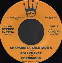last ned album Poli Chavez Y Sus Coronados - Chaparrita Enlutadita